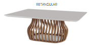 Mesa de Jantar Heos Retangular